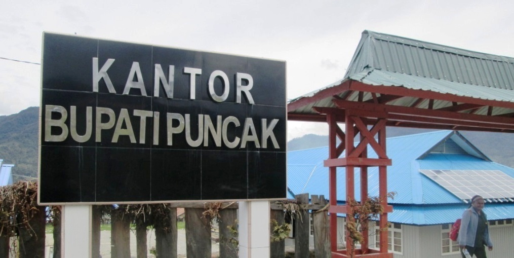 PERKEMBANGAN RENOVASI KANTOR BUPATI PUNCAK